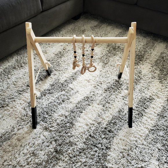 None Other - Wood foldable baby activity gym